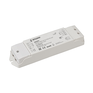 Изображение товара Arlight INTELLIGENT Диммер SMART-PWM-103-72-RGB-PS-SUF Grey (12-48V, 3x6A, 2.4G) (IARL, IP20 Пластик, 5 лет)