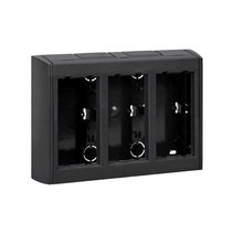 Изображение товара Simon Connect Графит Коробка Cima Pro в сборе для наружного монтажа на 3 Cima-модуля