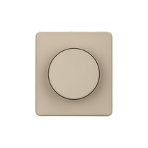 Изображение товара KRANZ ROUND Светорегулятор (диммер) 300Вт с/у шелк, с 1-пост. рамкой