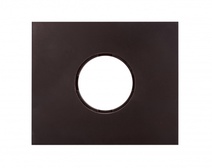 Изображение товара BIRONI Шедель Бриз Пластик Коричневый матовый Рамка 1-ая (скрытый монтаж)