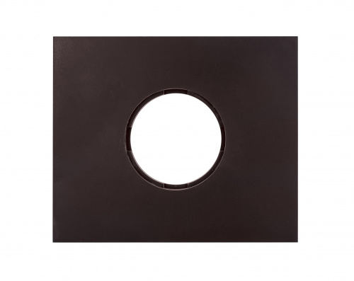 Изображение товара BIRONI Шедель Бриз коричневый матовый рамка скрытый монтаж