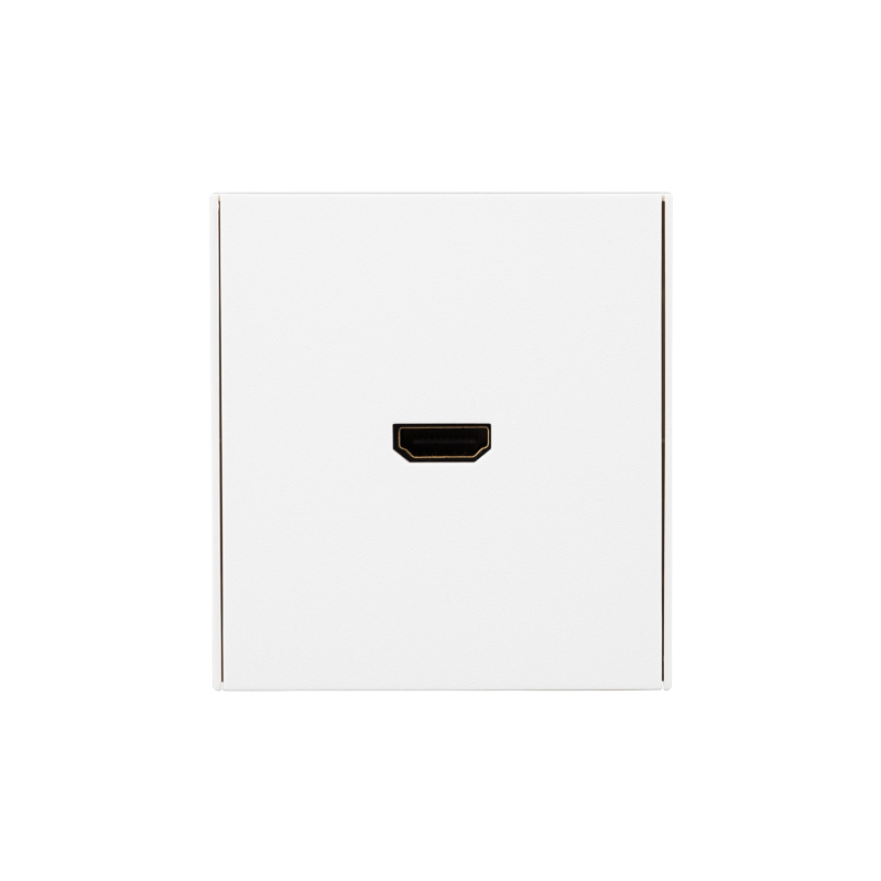 Изображение товара KRANZ STRONG Розетка HDMI с/у жемчуг , с 1-пост. рамкой