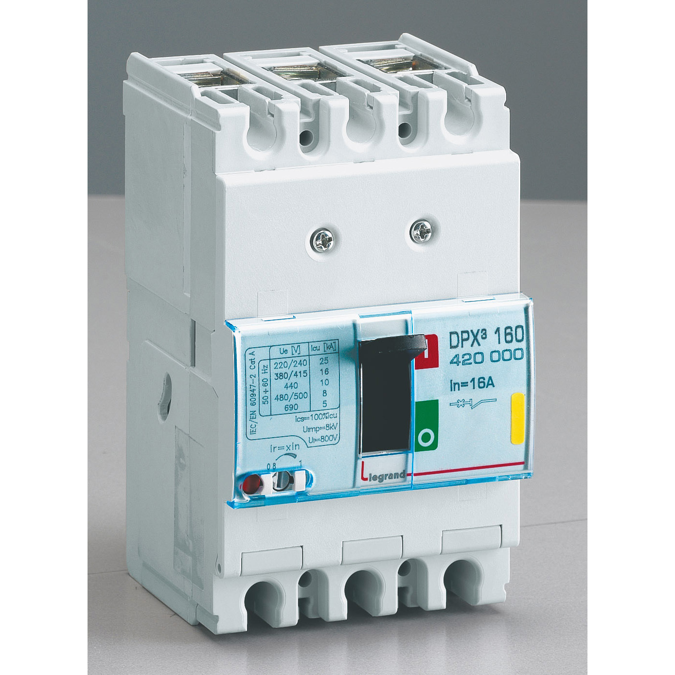 Legrand DPX3 160 Автоматический выключатель 3P 16А 16kA - e.way