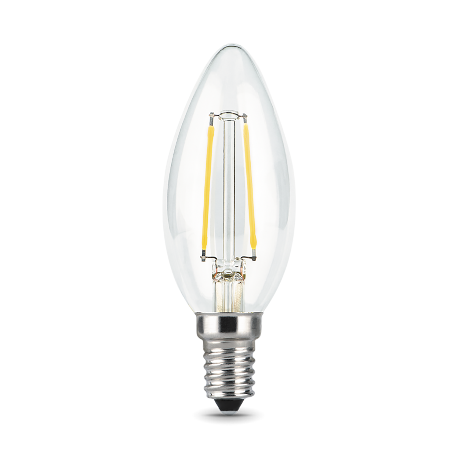 Gauss Лампа Filament Свеча 9W 710lm 4100К Е14 LED