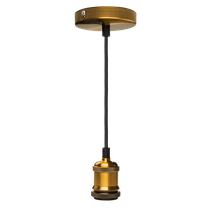 Изображение товара Jazzway Лампы накаливания Retro патрон с проводом PLC 01 E27 230V/1M Antique Bronze