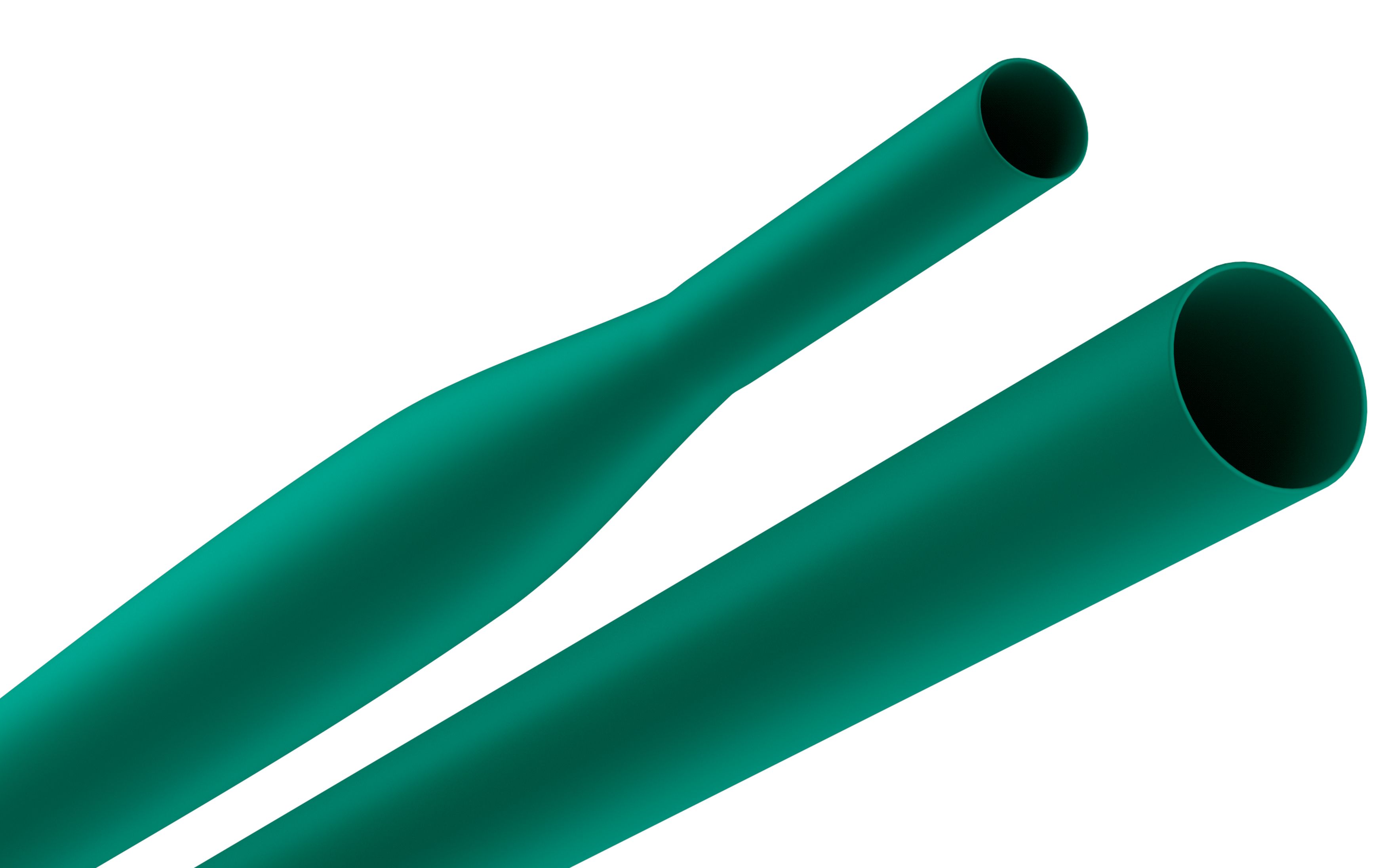 Изображение товара ЭРА Термоусадочная трубка NO-224-443 ТТУ нг-LS 10/5 зелёная в отрезках по 1 м 25 шт