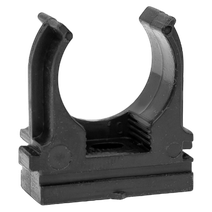 Изображение товара EKF PROxima Крепеж-клипса для ручного монтажа d16 мм (100 шт) черная EKF-Plast.