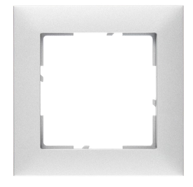Изображение товара Legrand/Daccord SUNO Алюминий Рамка декоративная универсальная 1-постовая.