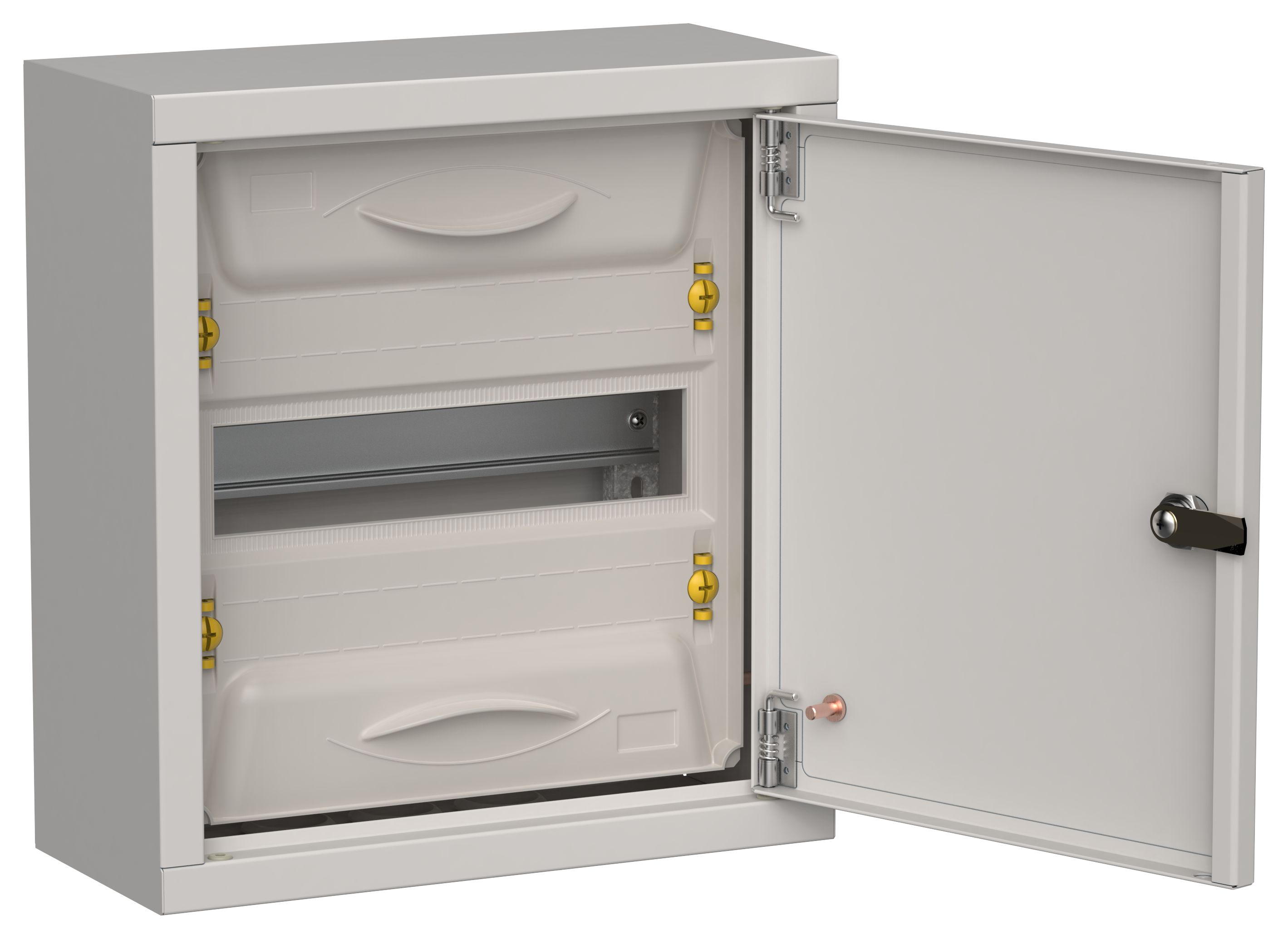 Изображение товара IEK TITAN 5 Корпус мет. ЩРн-12 (1х12) 335х310х140 IP31 сер