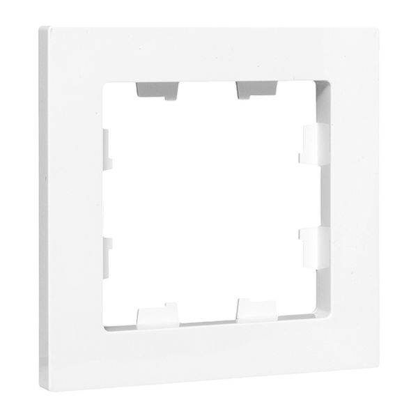 Изображение товара EKF Эпика 1 - местная рамка, белая, пластик.