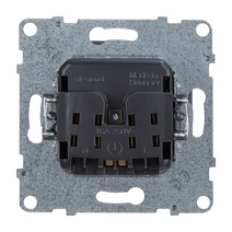 Изображение товара Розетка Legrand SUNO Алюминий 2К 16А 250В