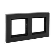 Изображение товара EKF Эпика 2 - местная рамка, IP44, чёрная, пластик.