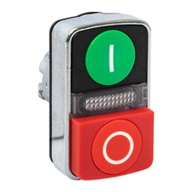 Изображение товара EKF PROxima Исполнительный механизм кнопки XB4 "пуск-стоп" с выпирающим стопом возвратный без фиксации, с подсветкой IP65.