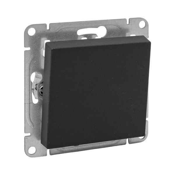 Изображение товара EKF Эпика Механизм выключателя, одноклавишный, чёрный.