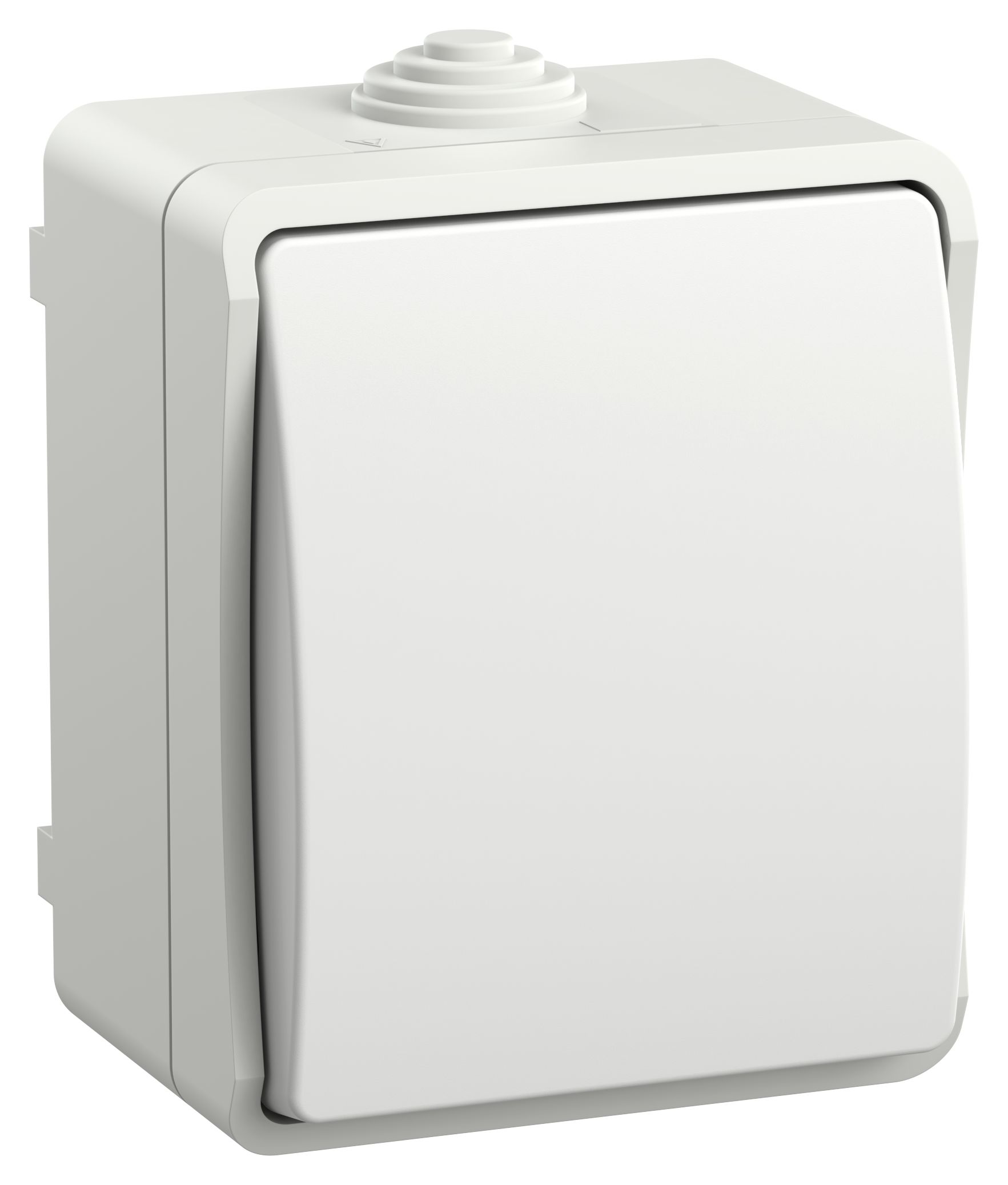 Изображение товара IEK FORS Выкл. 1-кл. прох. о/у IP54 ВС20-1-0-ФБ бел.