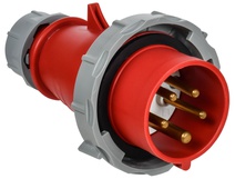Изображение товара IEK Вилка пер. с ф/и ССИ-0152ф 16А-6ч 380В 3P+PE+N IP67