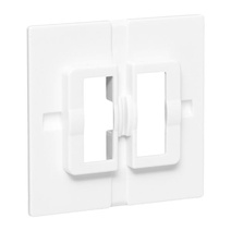 Изображение товара EKF Эпика Пластина переходная для 1 или 2х клавишного выключателя, IP44, белая.
