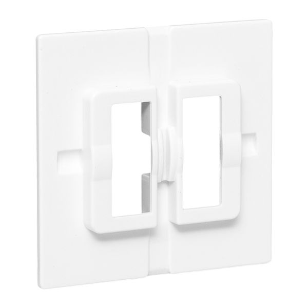 Изображение товара EKF Эпика переходная пластина для 1 или 2 клавишного выключателя IP44 белая
