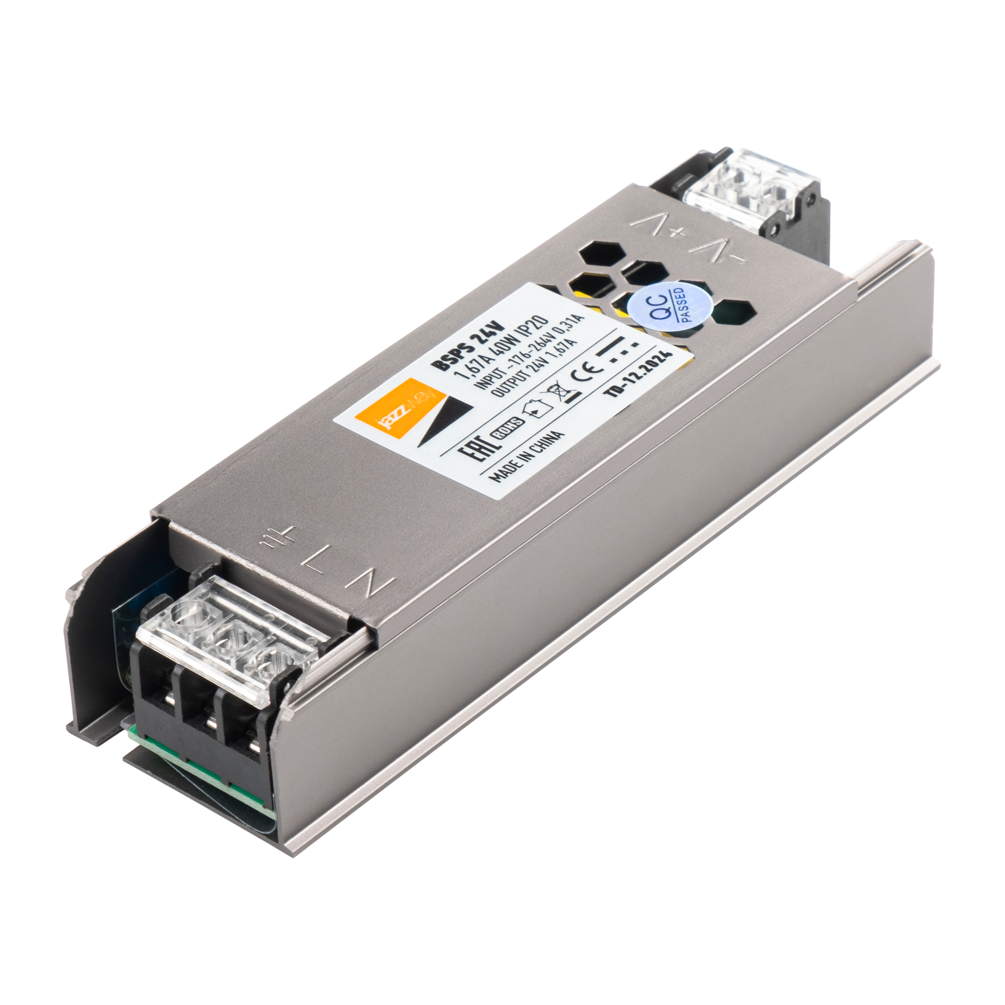 Изображение товара Jazzway BSPS 24V 1,67A=40W IP20 3 г. гарантии