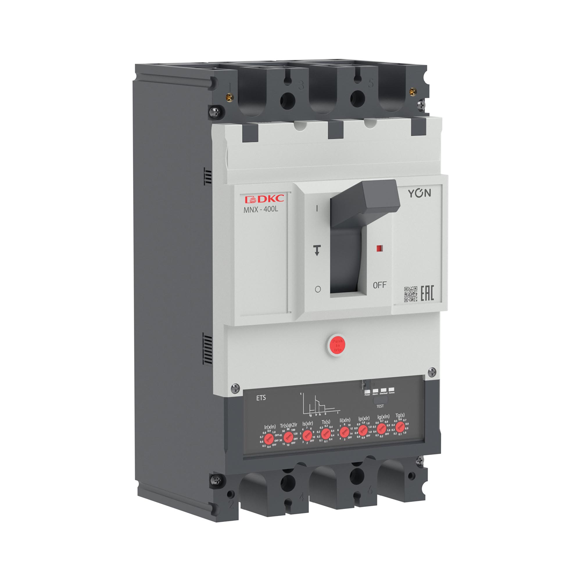 Изображение товара DKC Авт. выкл. YON pro MNX400L 3P 400A 70kA при AC415V расц. ETS Изображение товара DKC Авт. выкл. YON pro MNX400L 3P 400A 70kA при AC415V расц. ETS