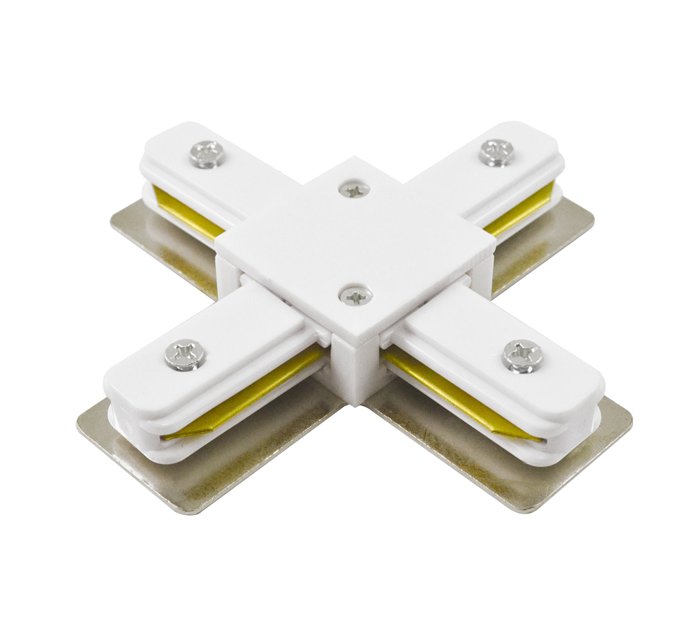 Изображение товара Jazzway PTR CX-WH Коннектор белый X -обр.