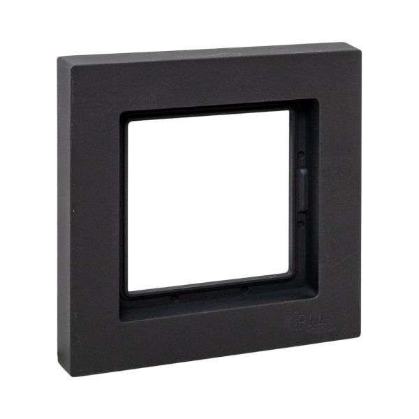 Изображение товара EKF Эпика 1 - местная рамка, IP44, чёрная, пластик.
