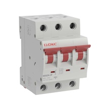 Изображение товара Автоматический выключатель DKC MD63N 40 А D 3 полюса Изображение товара Автоматический выключатель DKC MD63N 40 А D 3 полюса