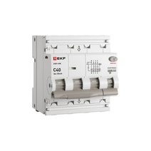 Изображение товара Автоматический выключатель EKF PROXIMA АВДТ-63N 40A 30мА 3P+N