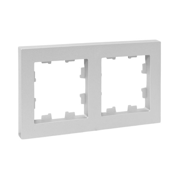 Изображение товара EKF Эпика 2 - двухпостовая рамка из алюминия и пластика