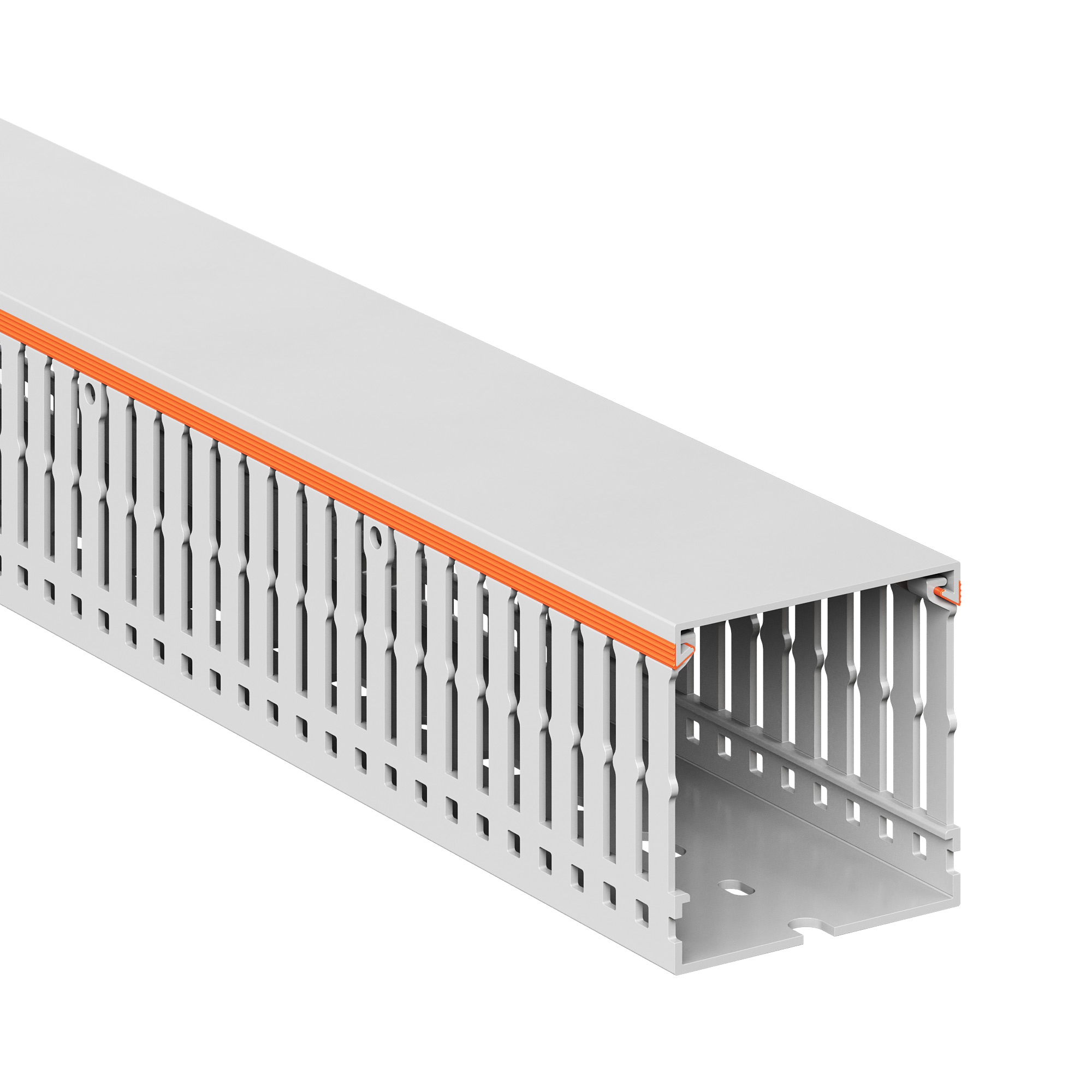 Изображение товара DKC Короб перфорированный RLHF6 60x60, без галогенов, светло-серый