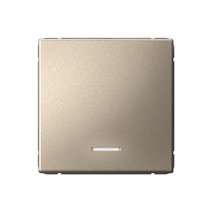 Изображение товара ArtGallery Шампань 1-клавишный выключатель с подсветкой