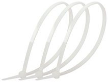 Изображение товара ЭРА Кабельная стяжка NO-225-152 (хомут) нейлоновая 3.6 х 200 мм белая (100 шт/уп)