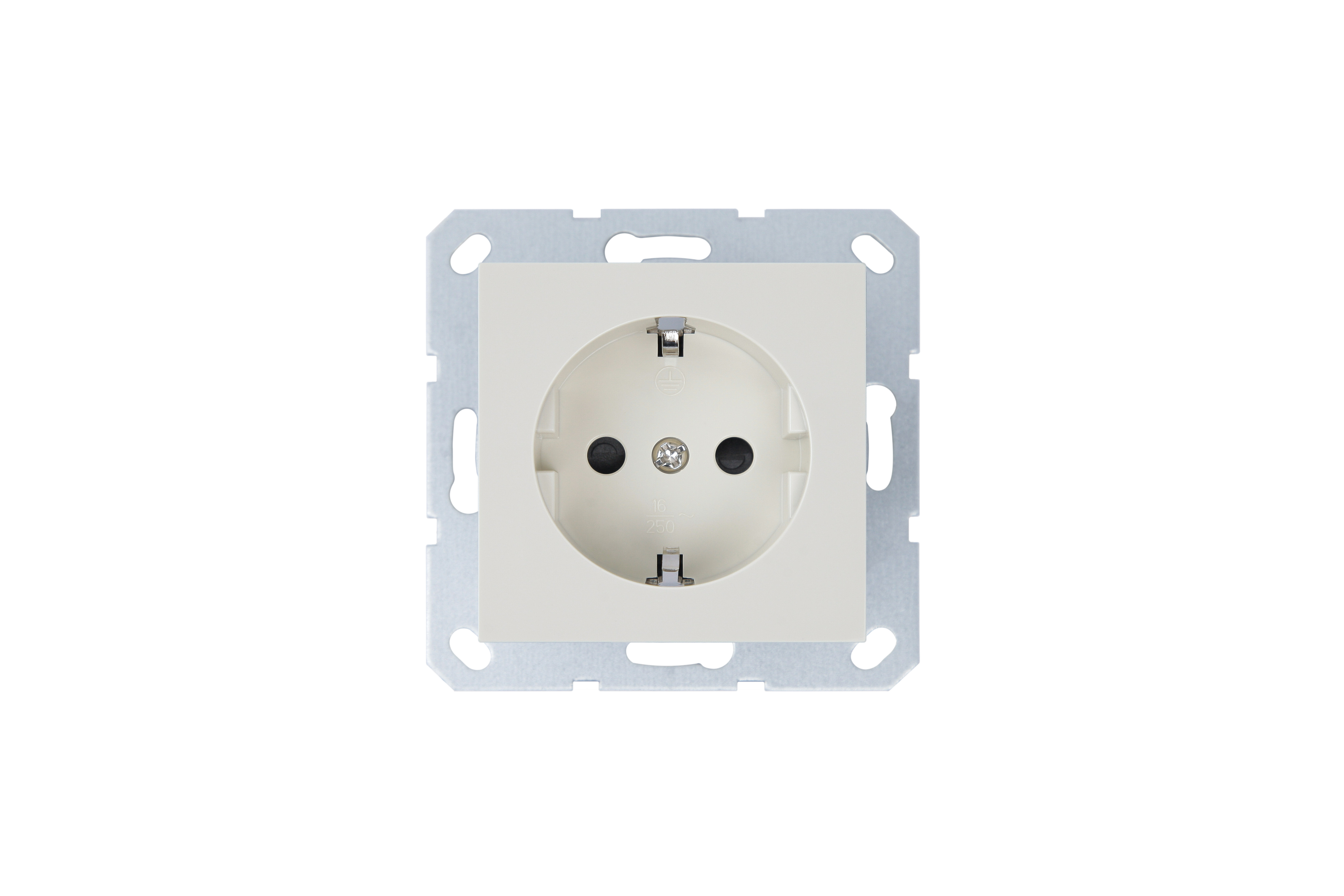 Изображение товара Jasmart G Слоновая кость Розетка с/з со шторками 16A 250V~ 2P+T