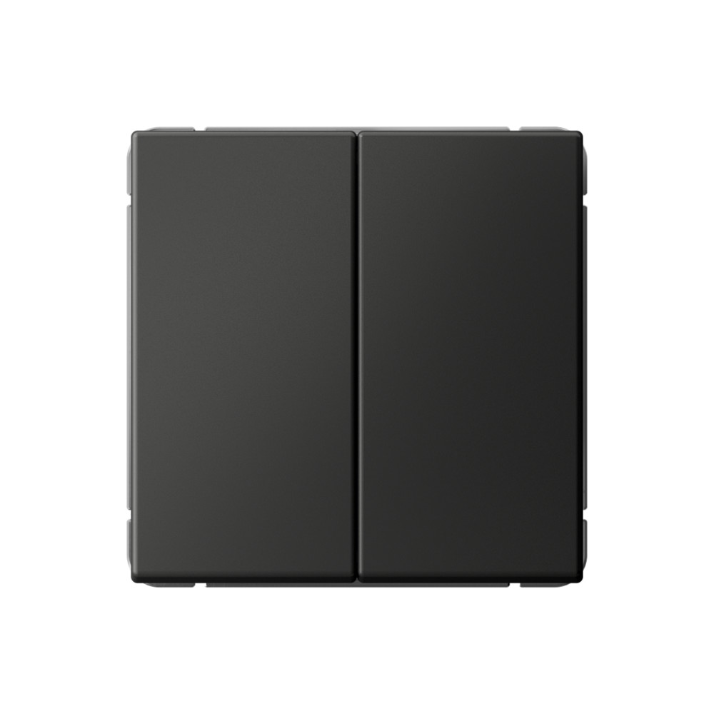 Изображение товара ArtGallery Базальт: двухклавишный выключатель 10 А, 250 В