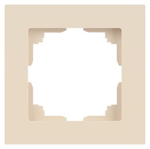 Изображение товара Рамка для розеток и выключателей Intro Accent 6-501-02 на 1 пост, СУ, слоновая кость