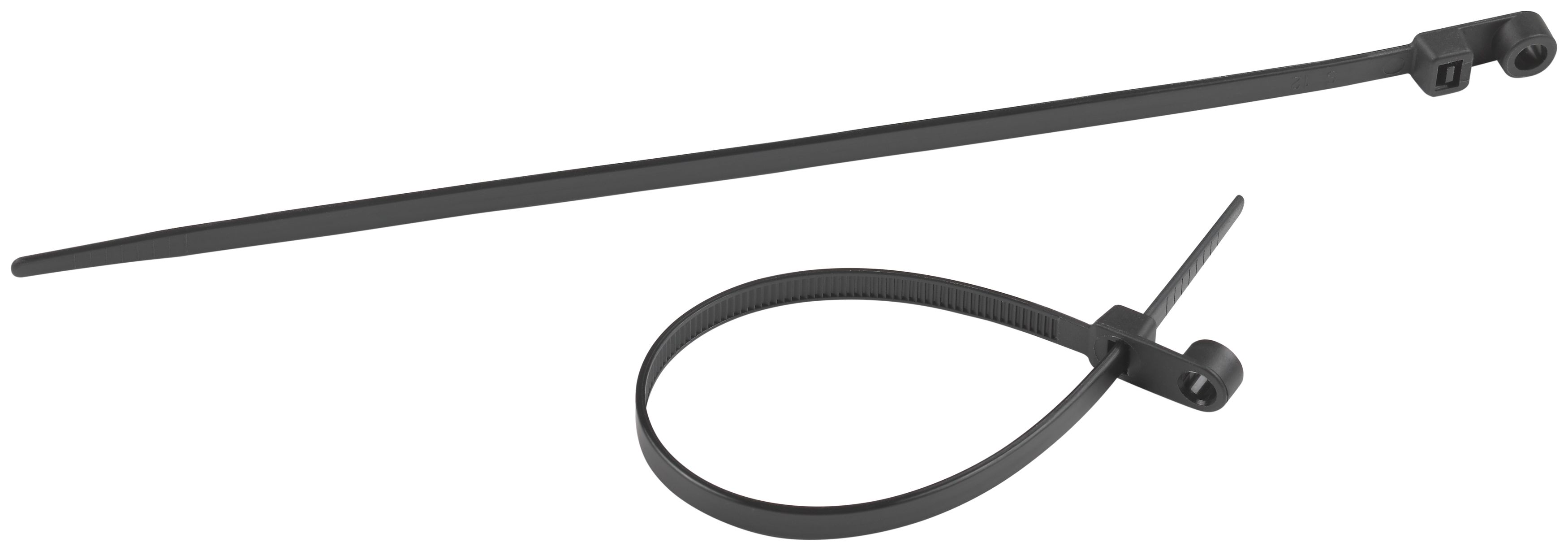 Изображение товара ЭРА NO-224-591 стяжка 4.8x200 мм черная Изображение товара ЭРА NO-224-591 стяжка 4.8x200 мм черная