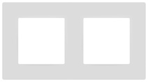 Изображение товара ЭРА Рамка для розеток и выключателей Серия 12 12-5202-01М на 2 поста, Классик, белый матовый