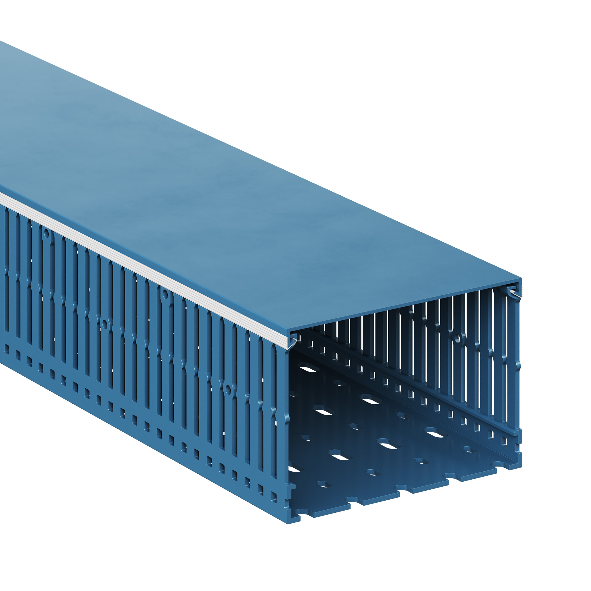 Изображение товара DKC Короб перфорированный, синий RL6 120x80