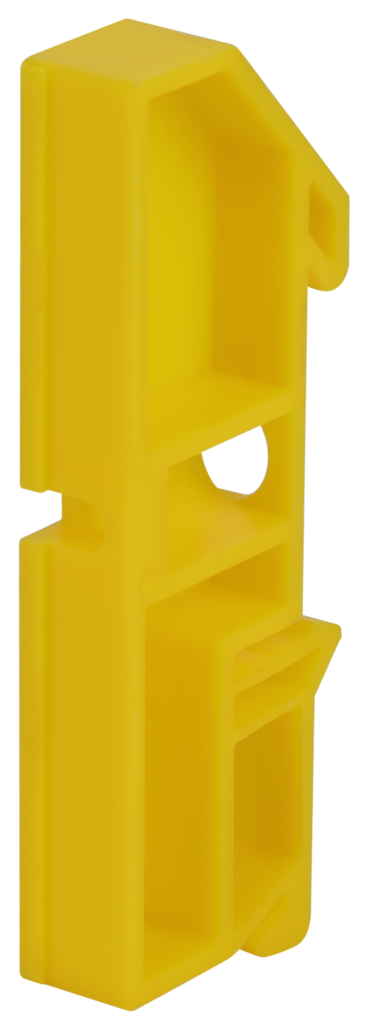 Изображение товара ЭРА Изолятор для шин NO-224-66 на DIN-рейку желтый