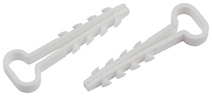 Изображение товара ЭРА Дюбель хомут NO-224-553 для плоского кабеля 5-10 мм белый (100 штук)