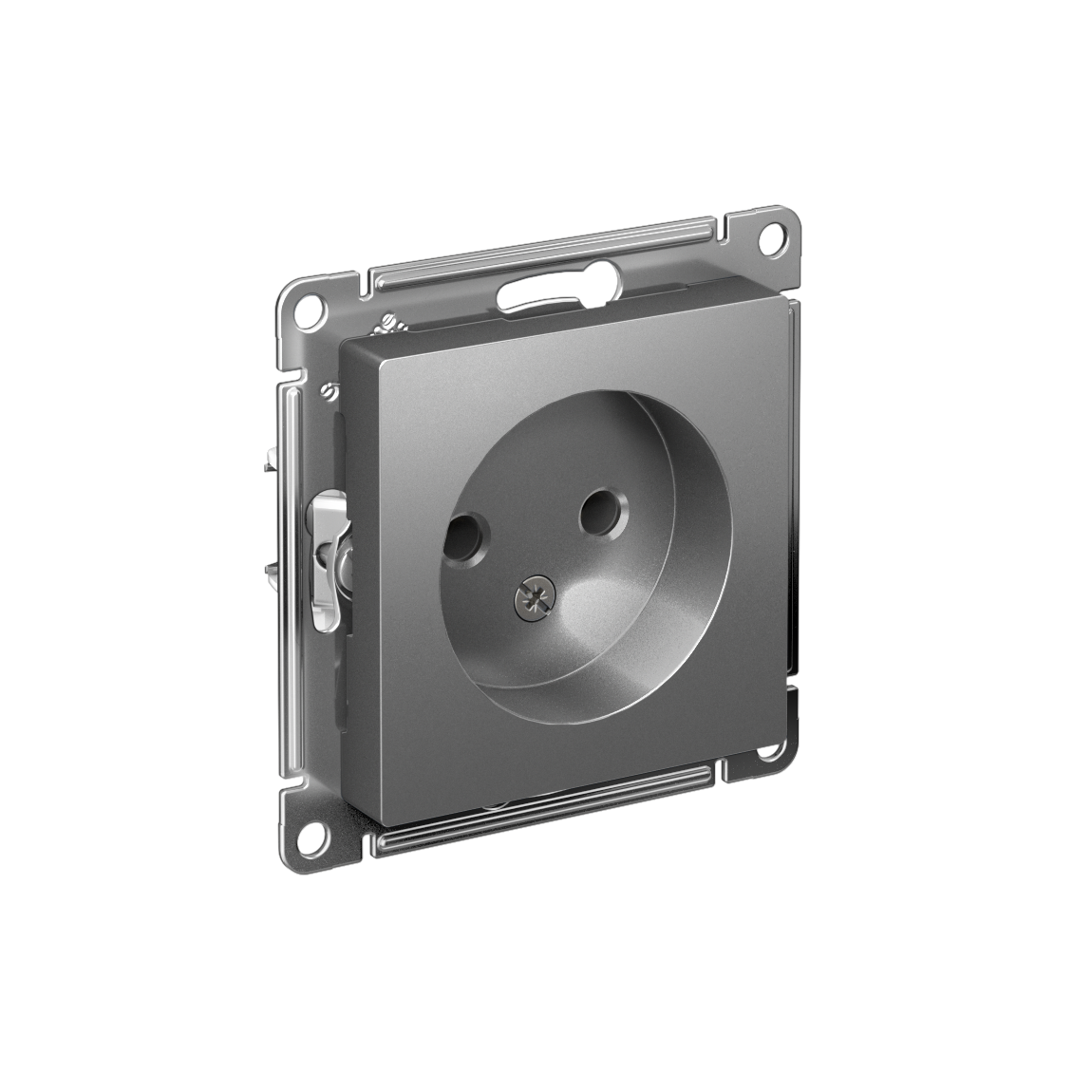 Изображение товара Mеханизм AtlasDesign сталь розетка 16 А 250 В