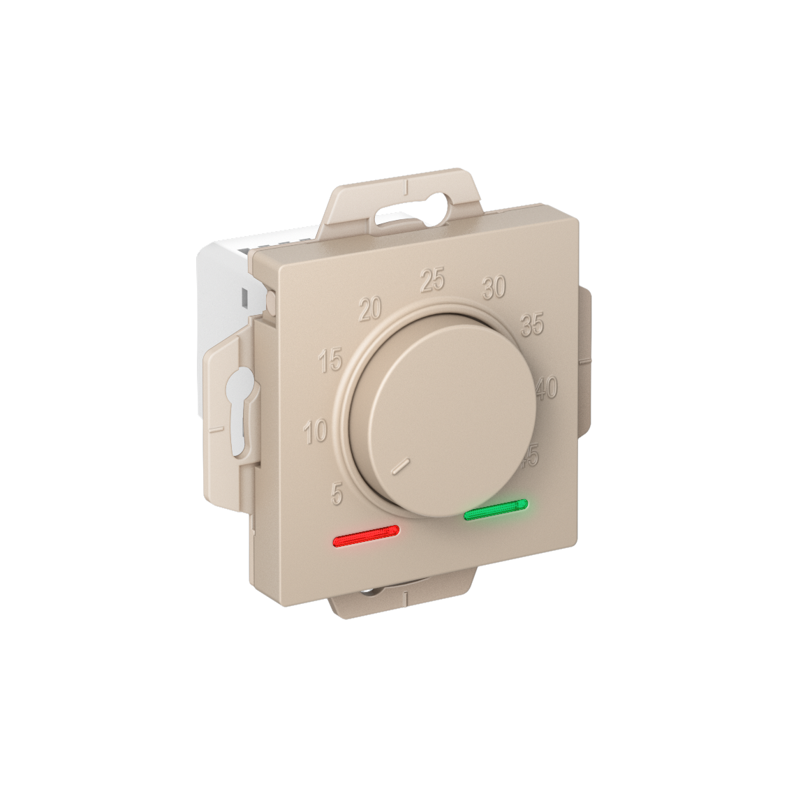 Изображение товара Systeme Electric AtlasDesign Песочный Термостат электрон. теплого пола с датчиком, 10A, механизм