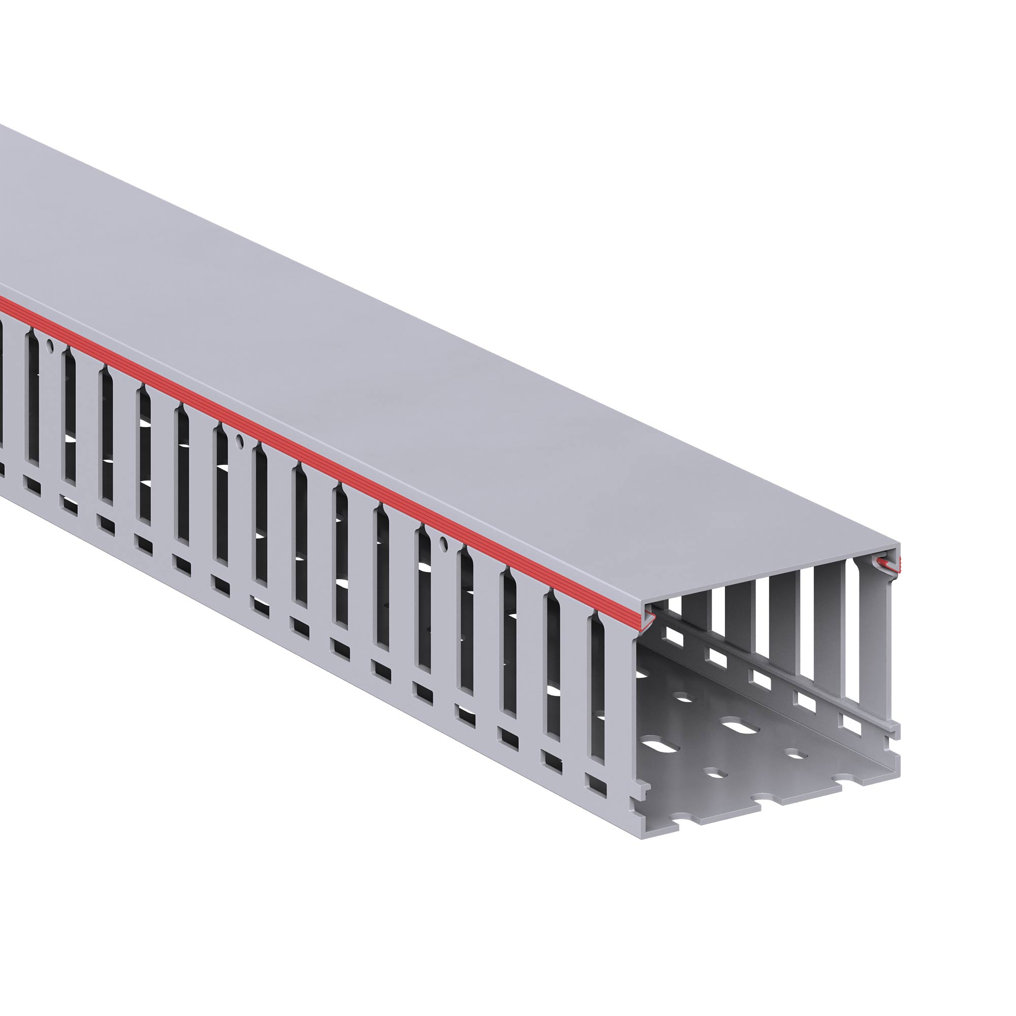 Изображение товара DKC Короб перфорированный, серый RL12 80x60