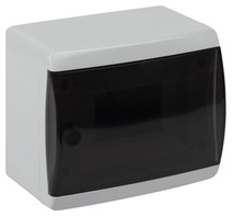 Изображение товара ЭРА Корпус пластиковый навесной COMFORT ЩРН-П-6 IP41 прозрачная крышка белый