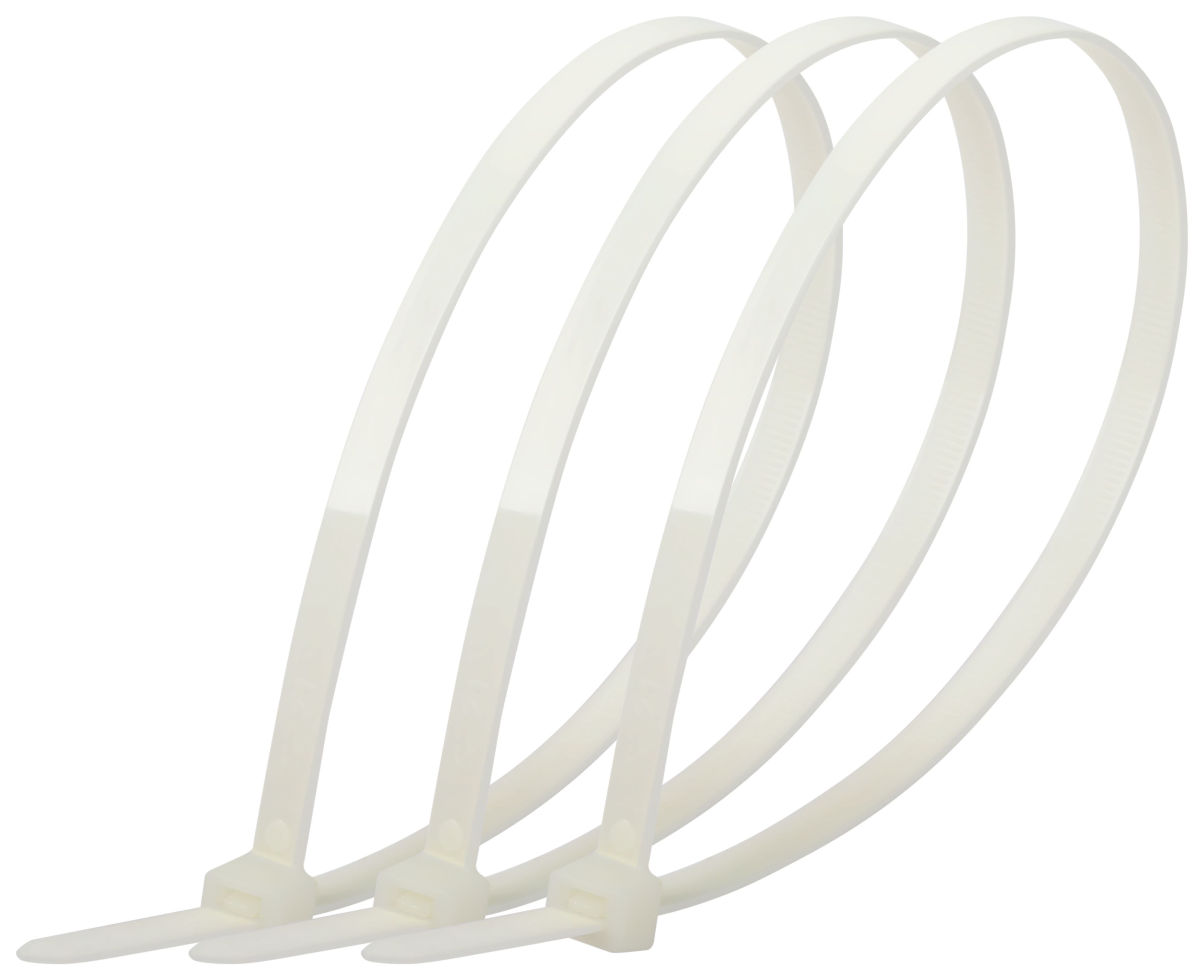 Изображение товара ЭРА Кабельная стяжка NO-225-170 (хомут) нейлоновая 8.8 х 750 мм белая (100 шт/уп)