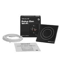 Изображение товара Теплолюкс Терморегулятор электронный Solus Zen Wi-Fi черный/черный