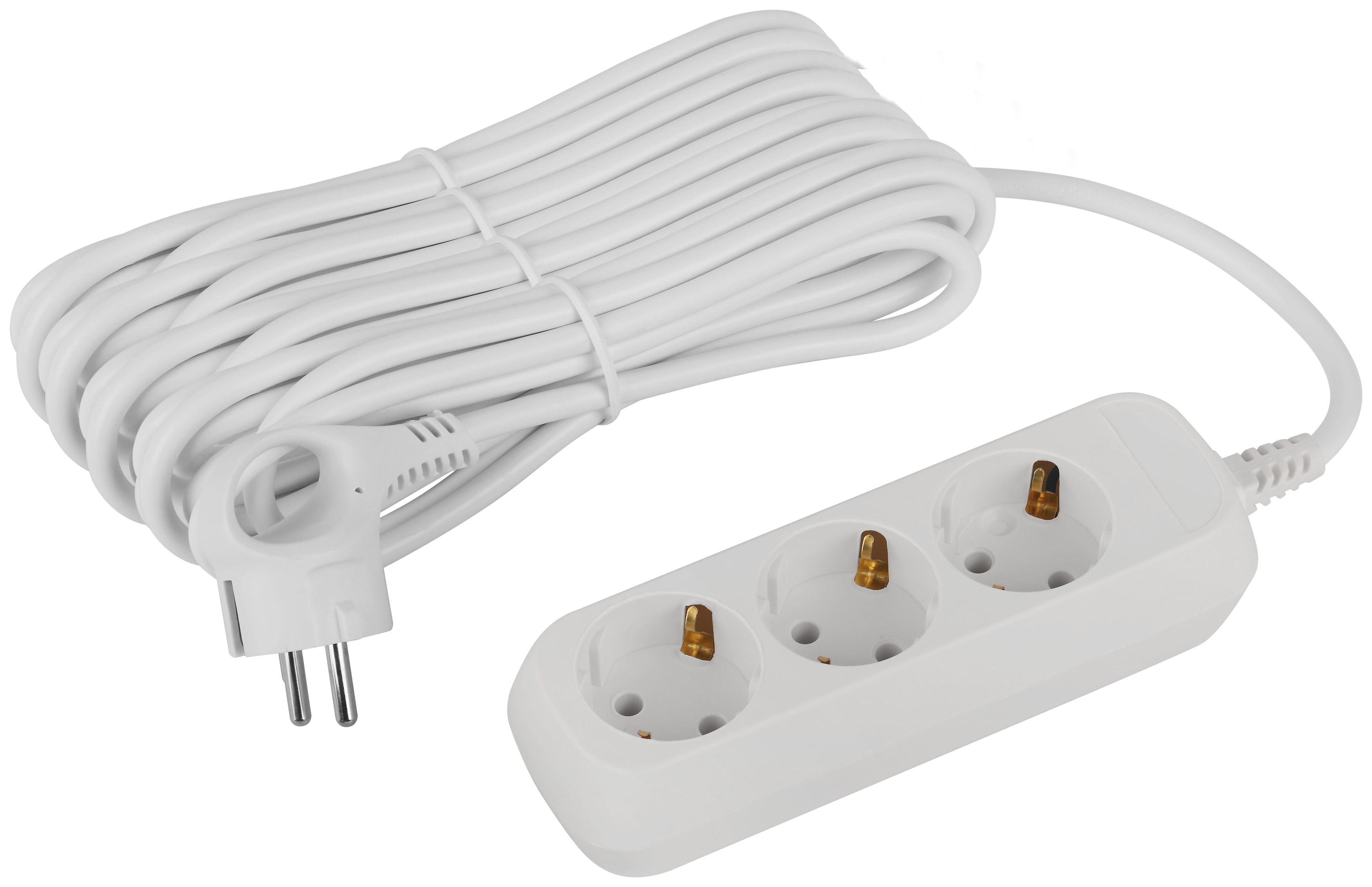 Изображение товара ЭРА Удлинитель электрический UDL-16-3100-E Greenline 3 розетки с заземлением 10м ПВС 3x1мм2 Изображение товара ЭРА Удлинитель электрический UDL-16-3100-E Greenline 3 розетки с заземлением 10м ПВС 3x1мм2