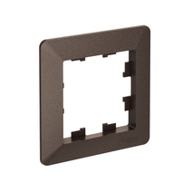 Изображение товара Systeme Electric AtlasDesign Air Мокко/дымчатый черный Рамка 1-ая