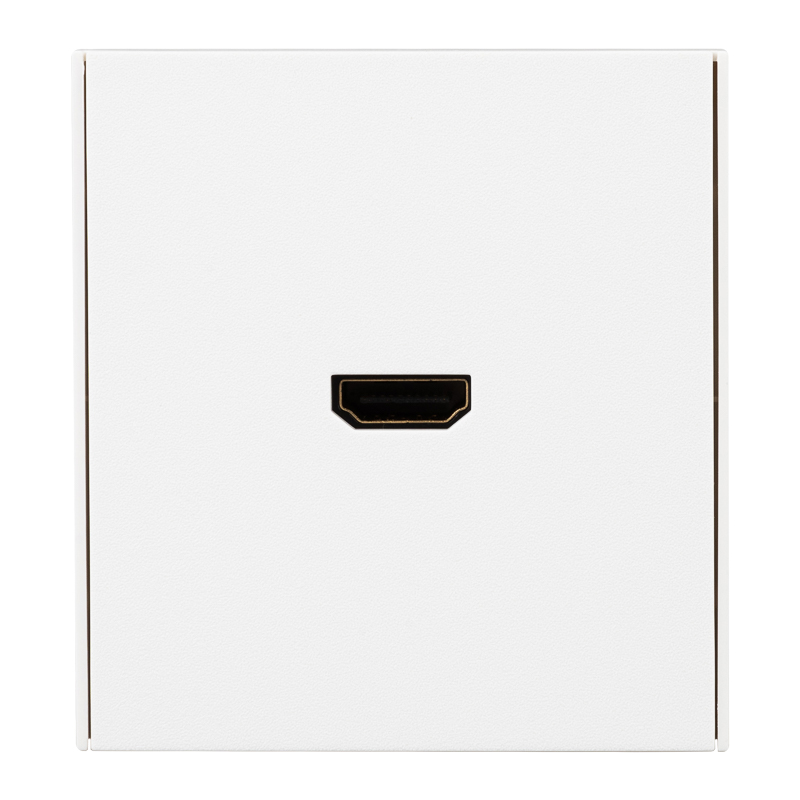 Изображение товара KRANZ STRONG Розетка HDMI с/у жемчуг , с 1-пост. рамкой