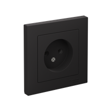 Изображение товара Systeme Electric AtlasDesign Карбон Розетка б/з, 16А, в сборе